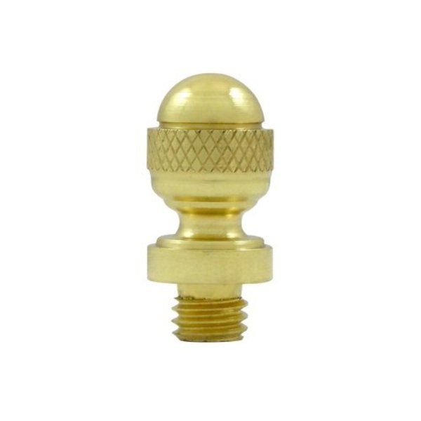 Deltana DSAT3 Acorn Cabinet Finial Polished Brass, 10PK DSAT3-XCP10